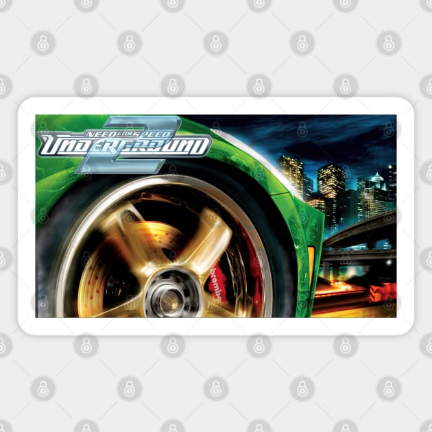 Need for Speed Underground 2 Magnet by TastefullyDesigned